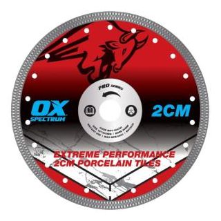 OX Pro 2CM Porcelain Cutting Blade 115mm 2CM-115/22