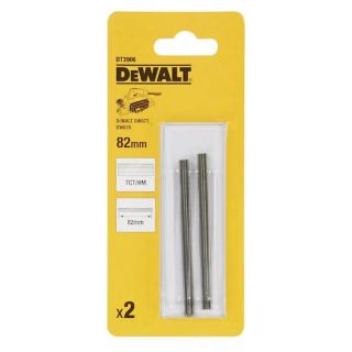 Dewalt TCT Reversible Planer Blades 82mm 2pk DEWDT3906QZ