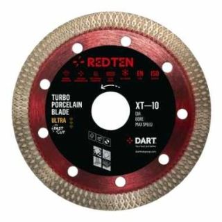 Dart Red Ten Ultra XT-10 115mm Porcelain Diamond Blade DB02010