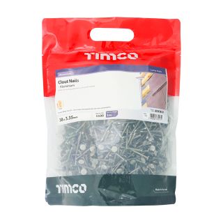 Aluminium Clout Nails 38 X 2.65mm 1Kg  ACN38LB