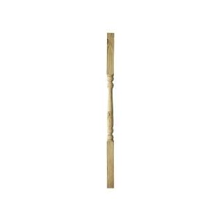 41 mm Edwardian Deck Spindle 895 mm Tanalised DED90