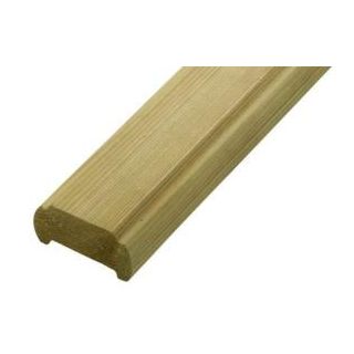 38 x 75 mm Decking Handrail / Baserail 3.6 mtr Green Treated